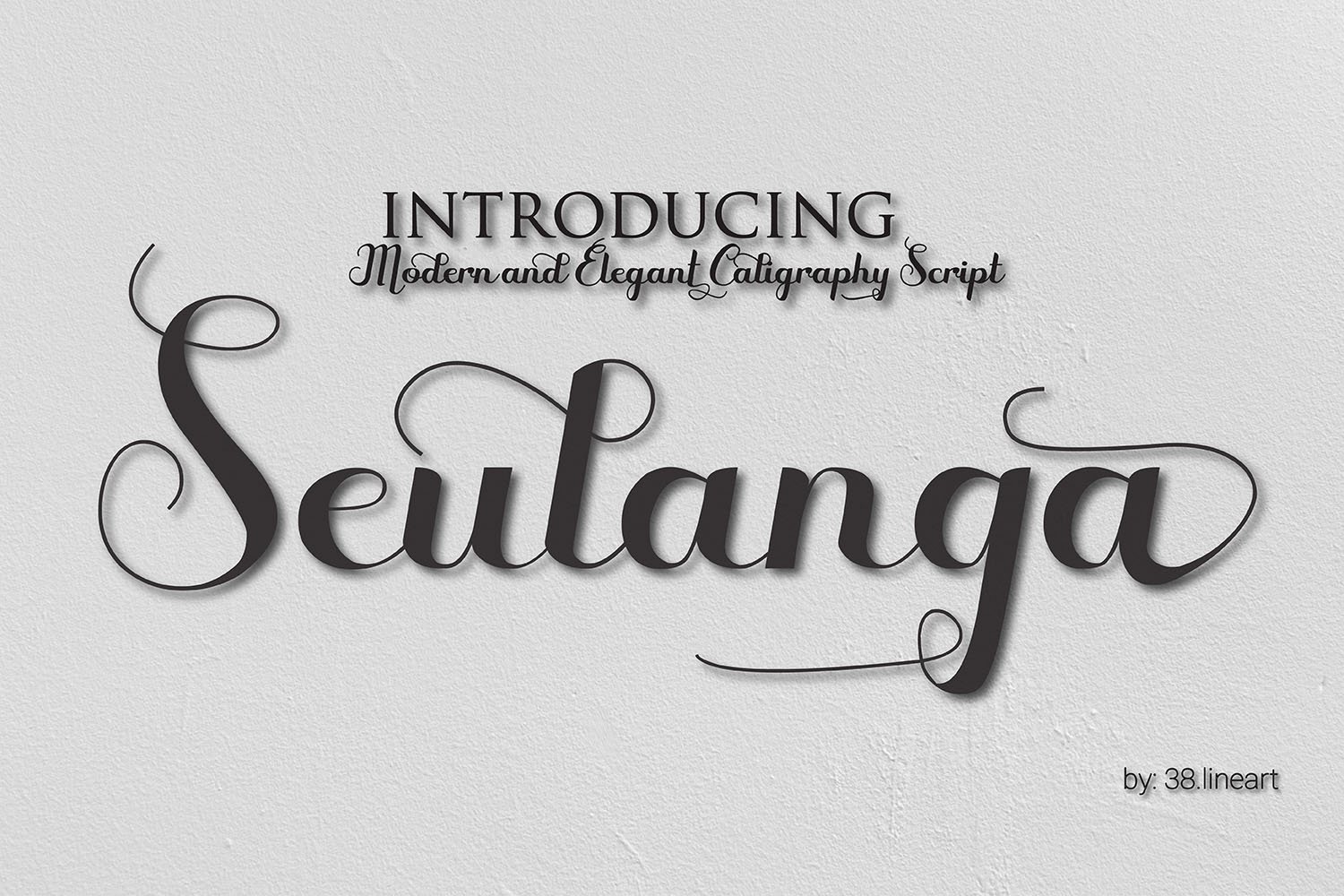 Download Seulanga Font Free - Stylish Modern Typeface