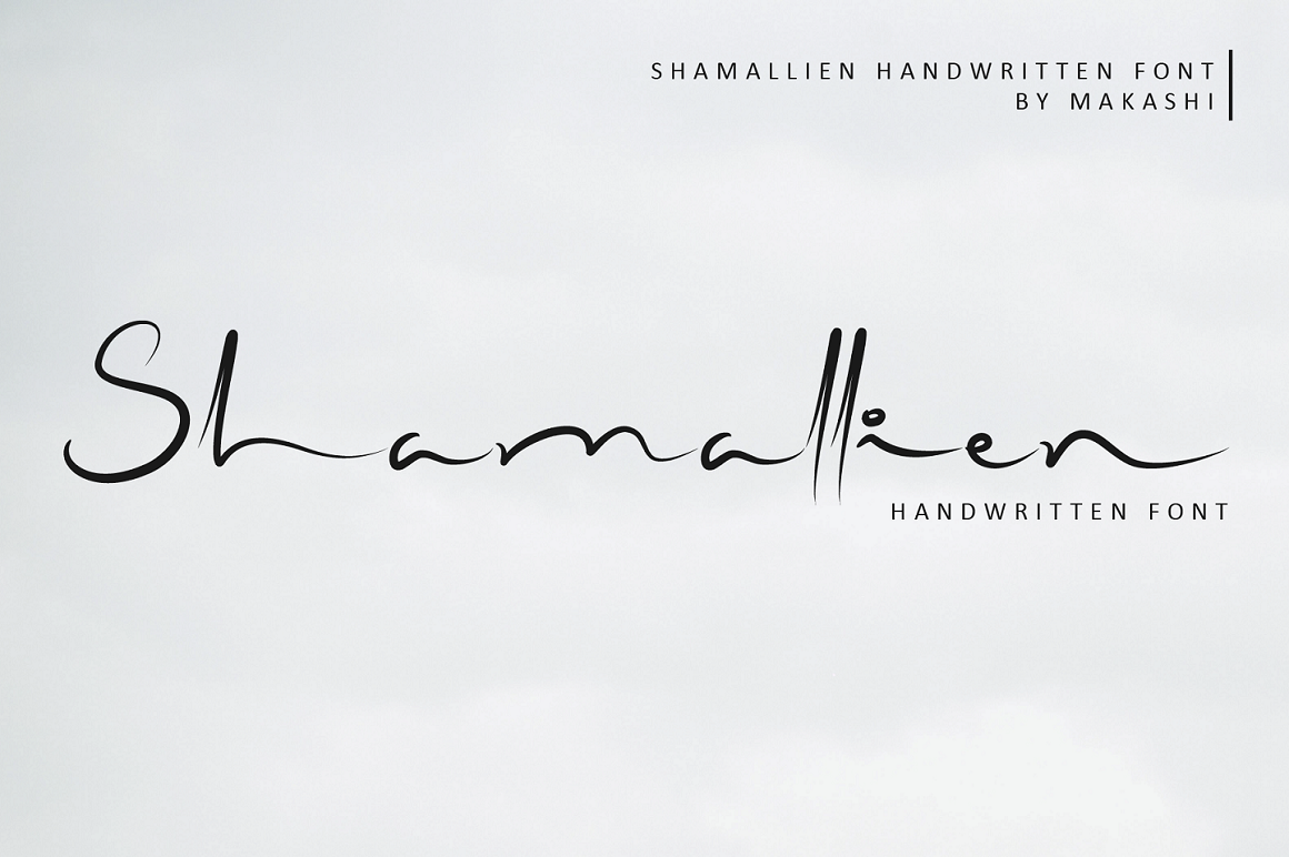 Download Shamallien Font Free - Unique Futuristic Style