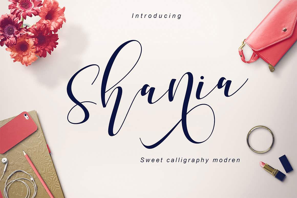 Download Shania Script Free - Beautiful Handwritten Font