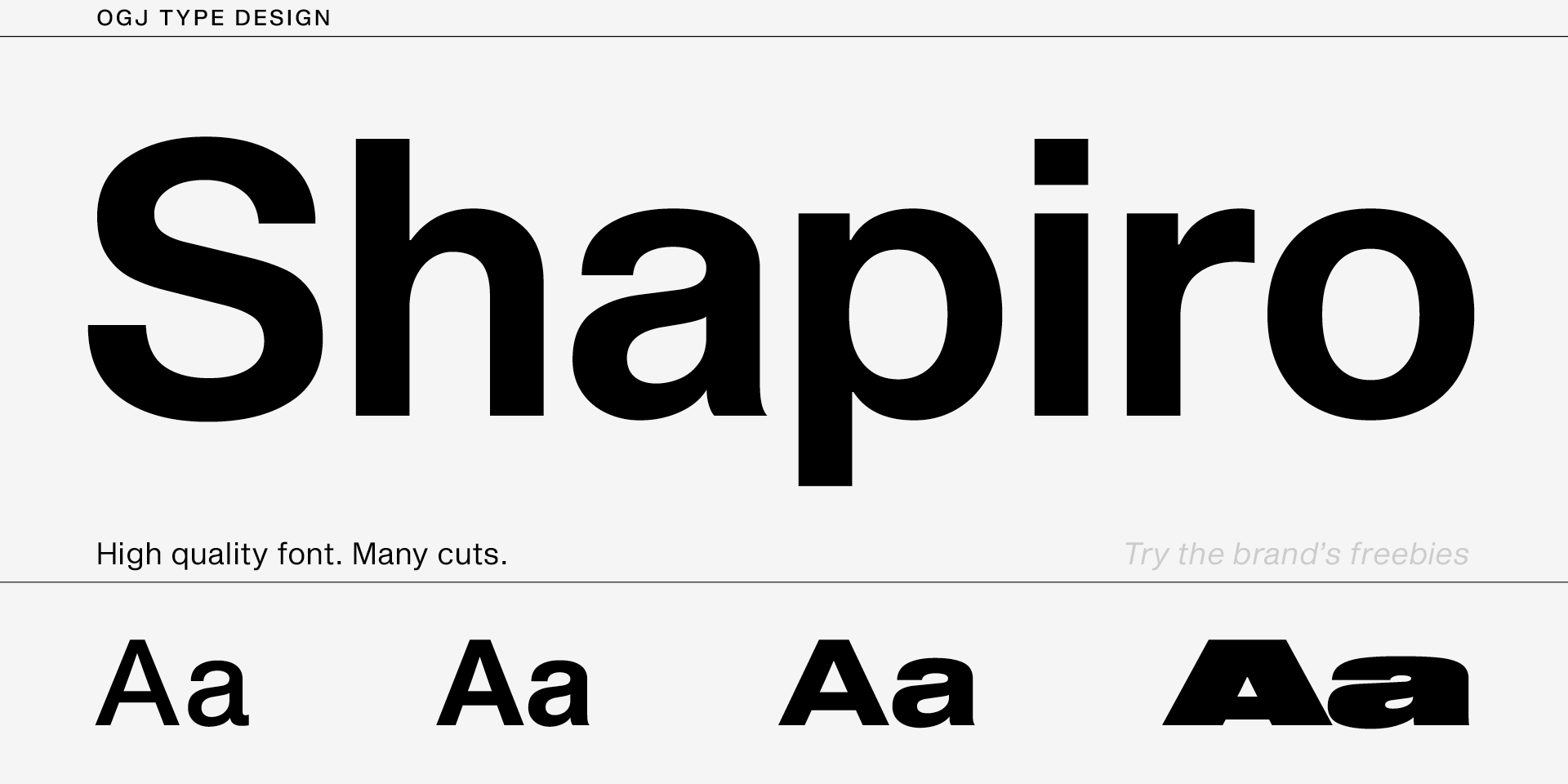 Shapiro Font: Download Free Stylish Typeface for Designs