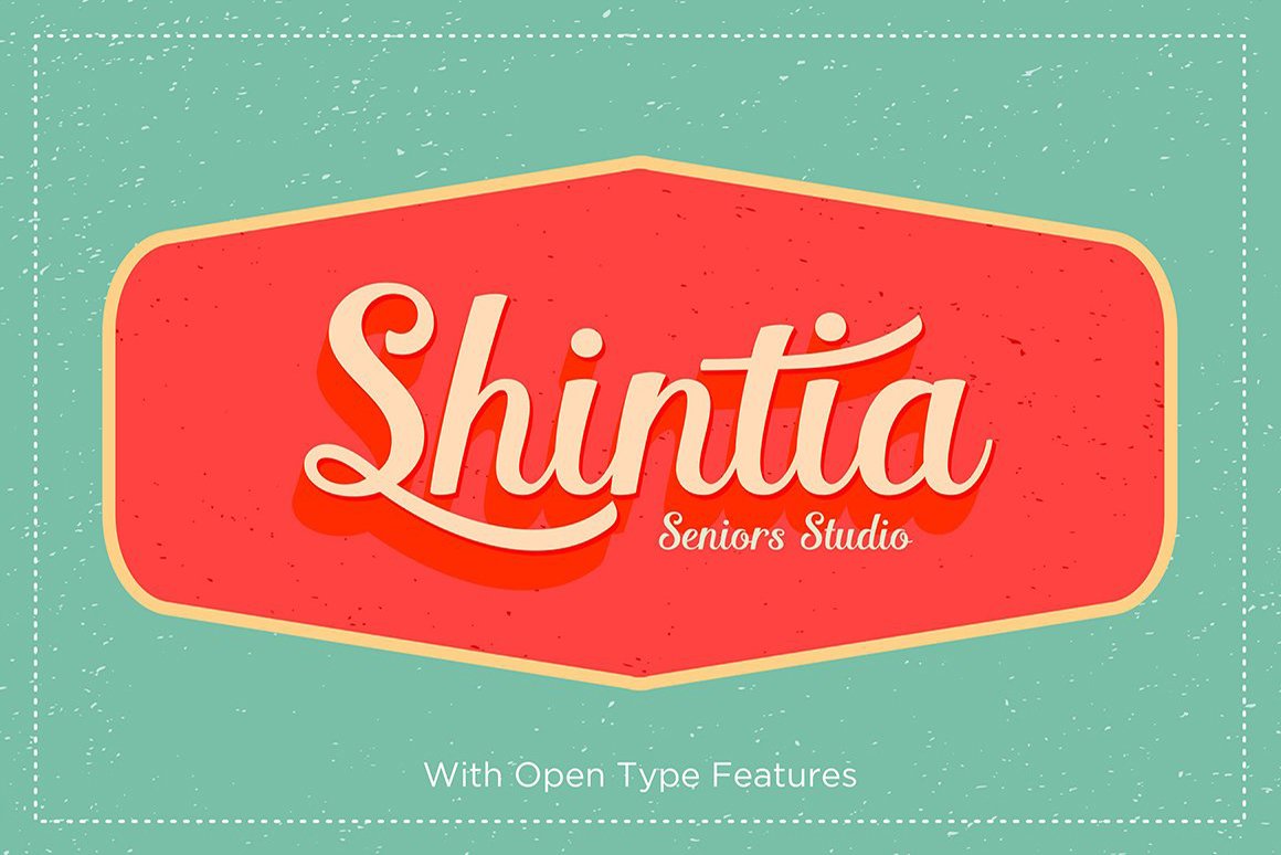 Download Shintia Script Font Free - Elegant Handwritten Style