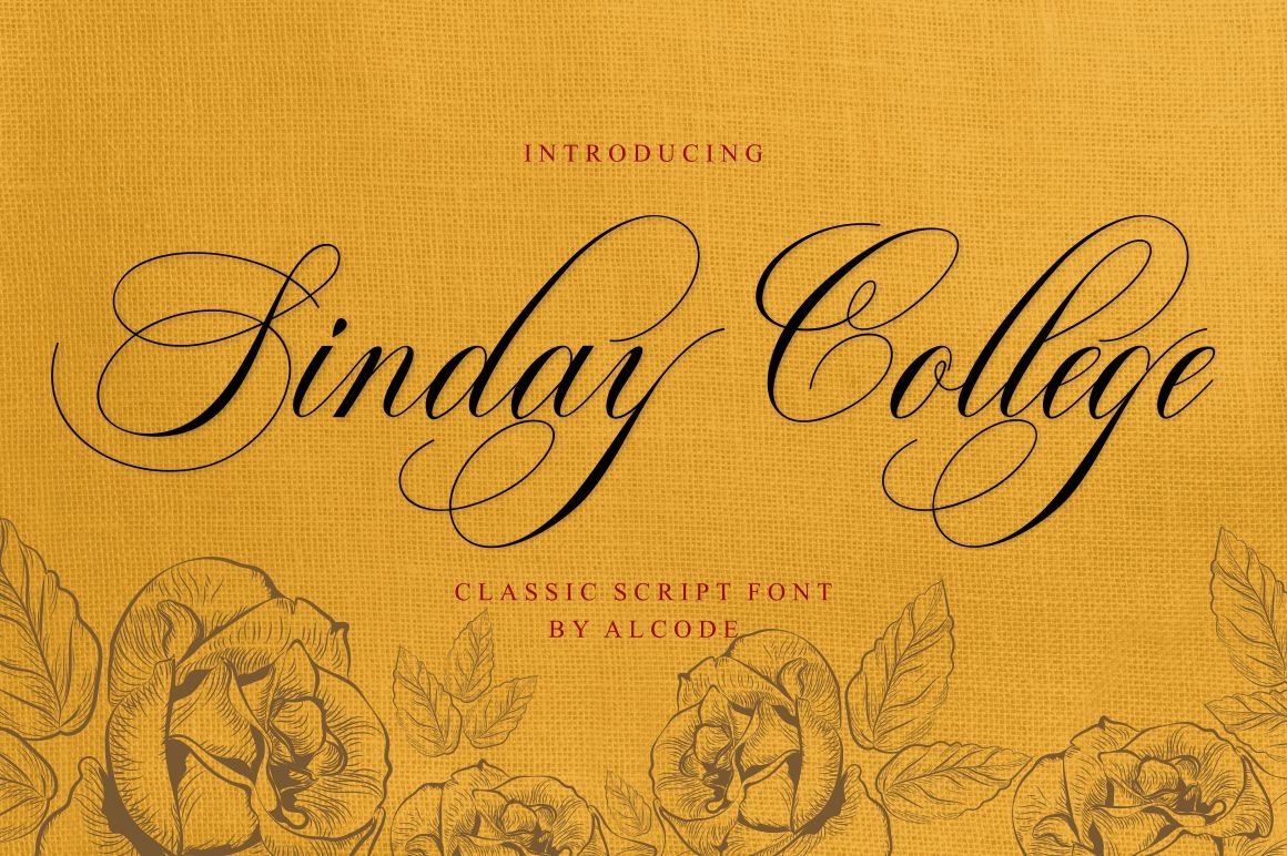 Download Sinday College Font Free - Stylish and Versatile