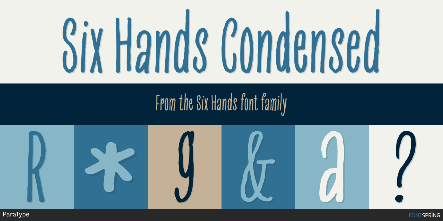 Download Six Hands Font Free - Unique Handwritten Style