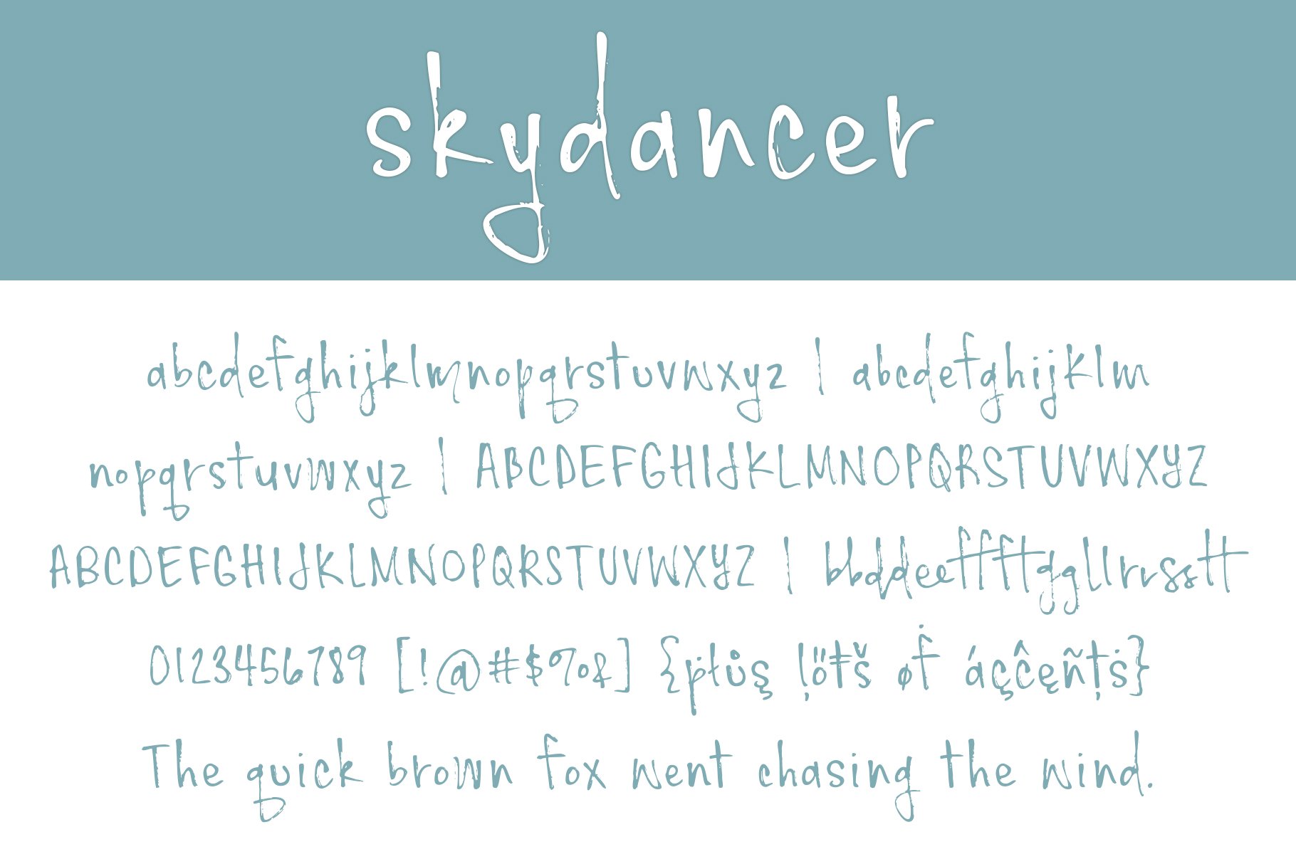 Free Download Skydancer Font - Airy and Lively Typeface