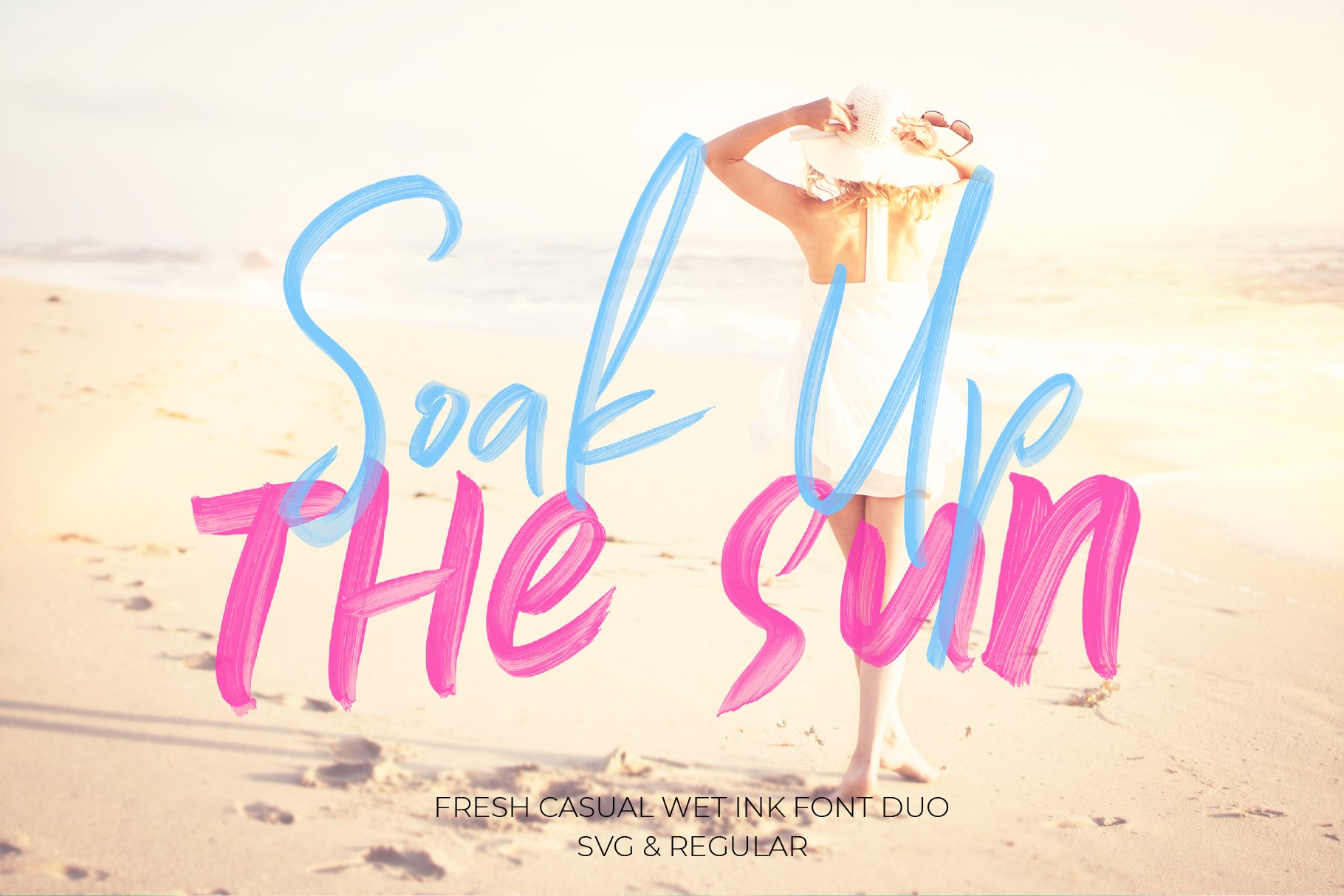 Download Soak Up Free Font - Unique Handwritten Style