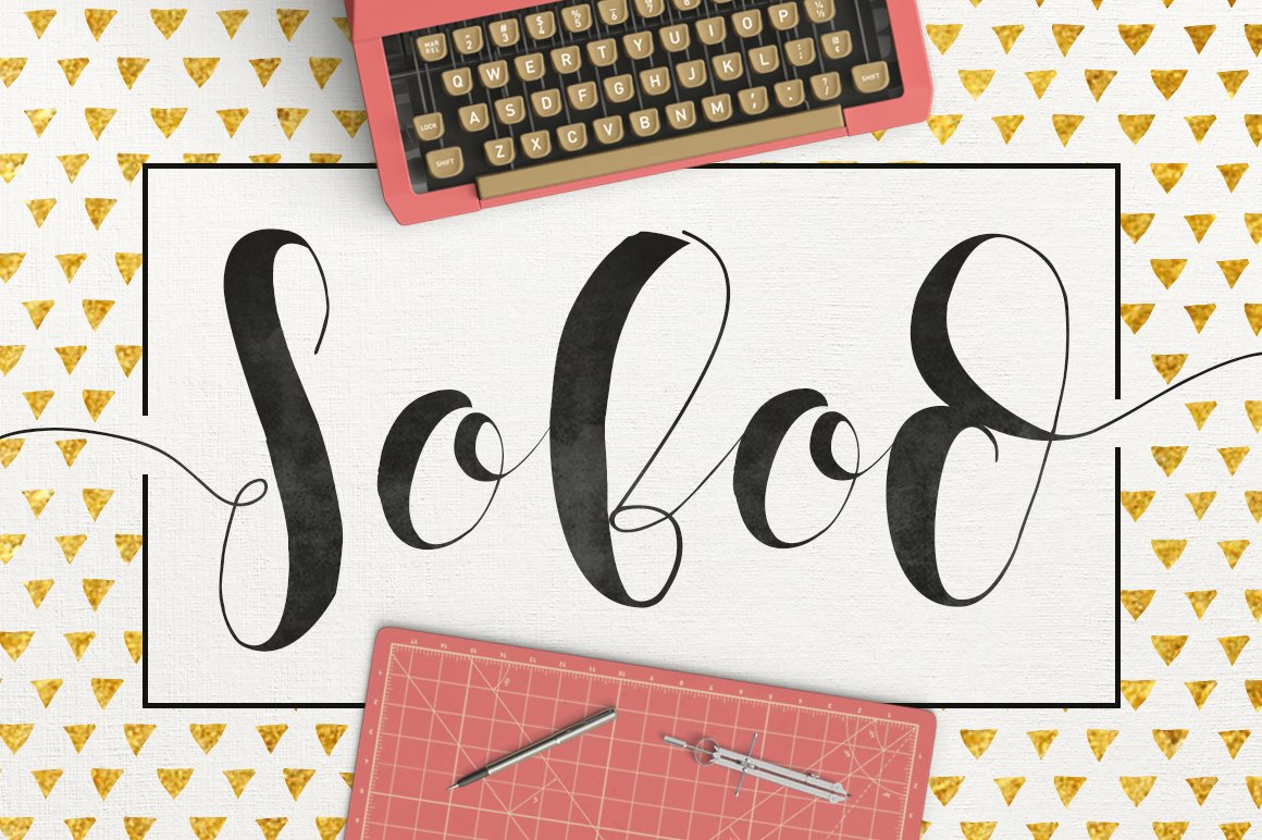 Download Sobod Typeface for Free - Stylish Modern Font