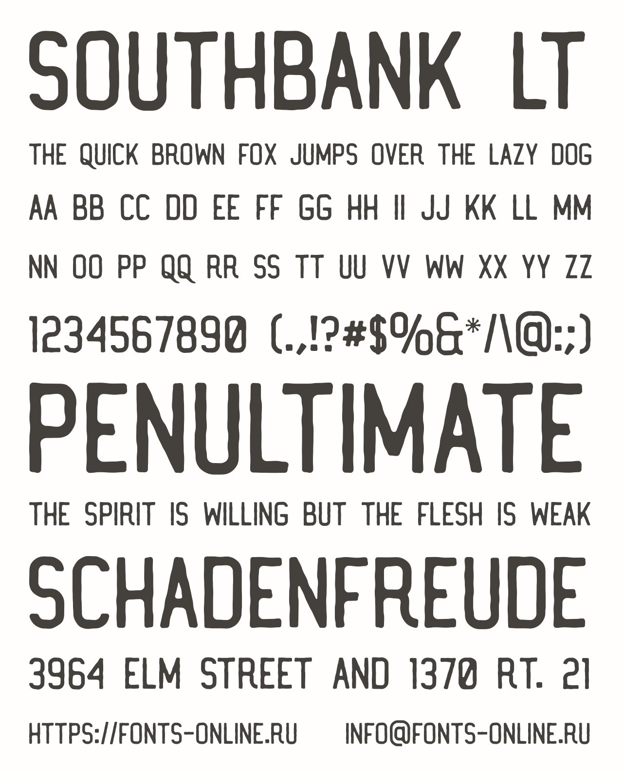 Free Download Southbank LT Vintage Font - Retro Charm!