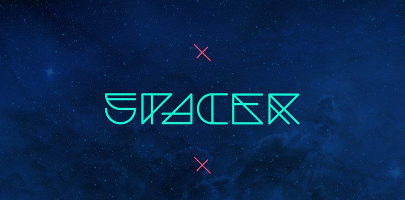 Download Spacer Font Free - Modern Minimalist Typeface