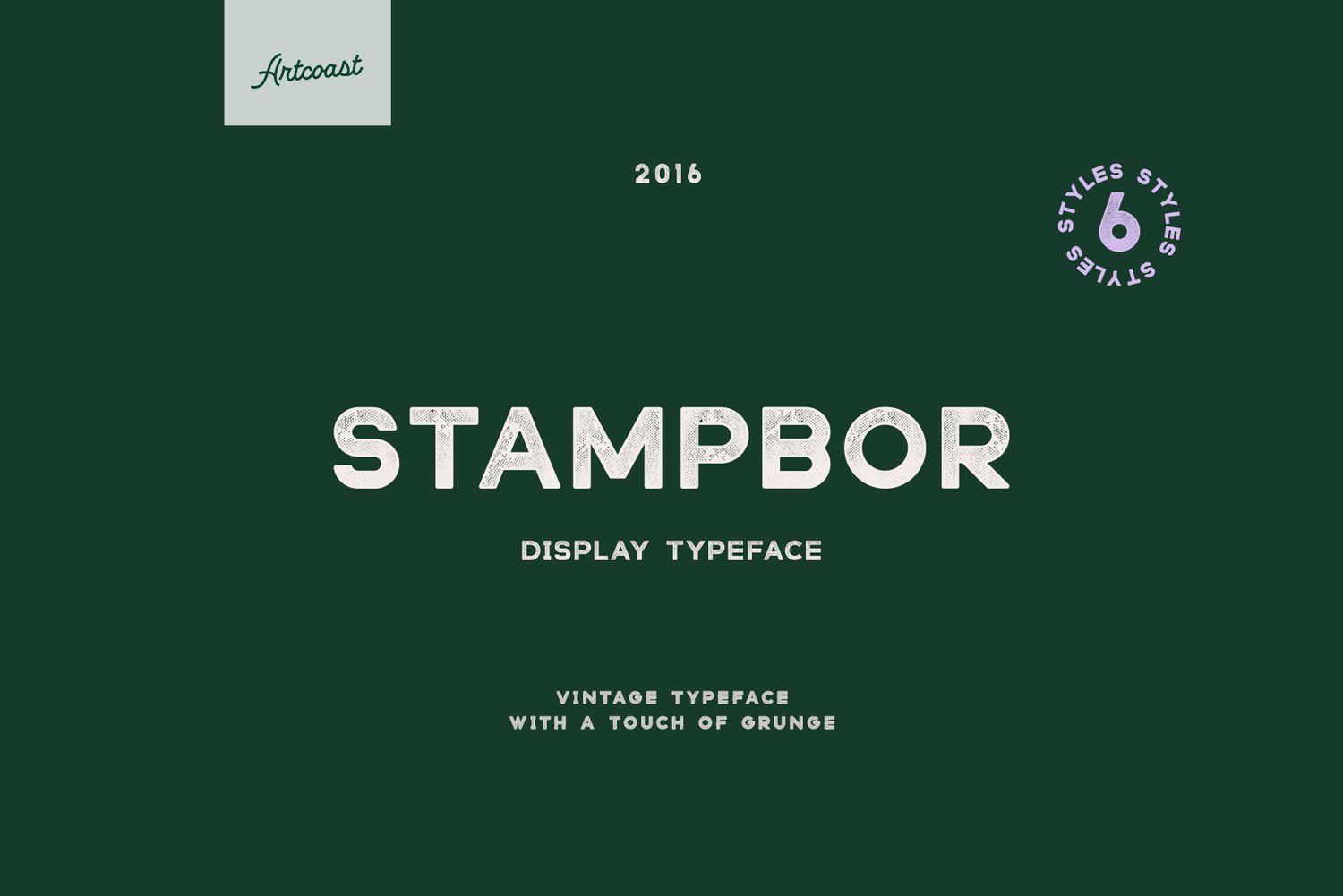 Download Stampbor Typeface Free - Unique Vintage Design