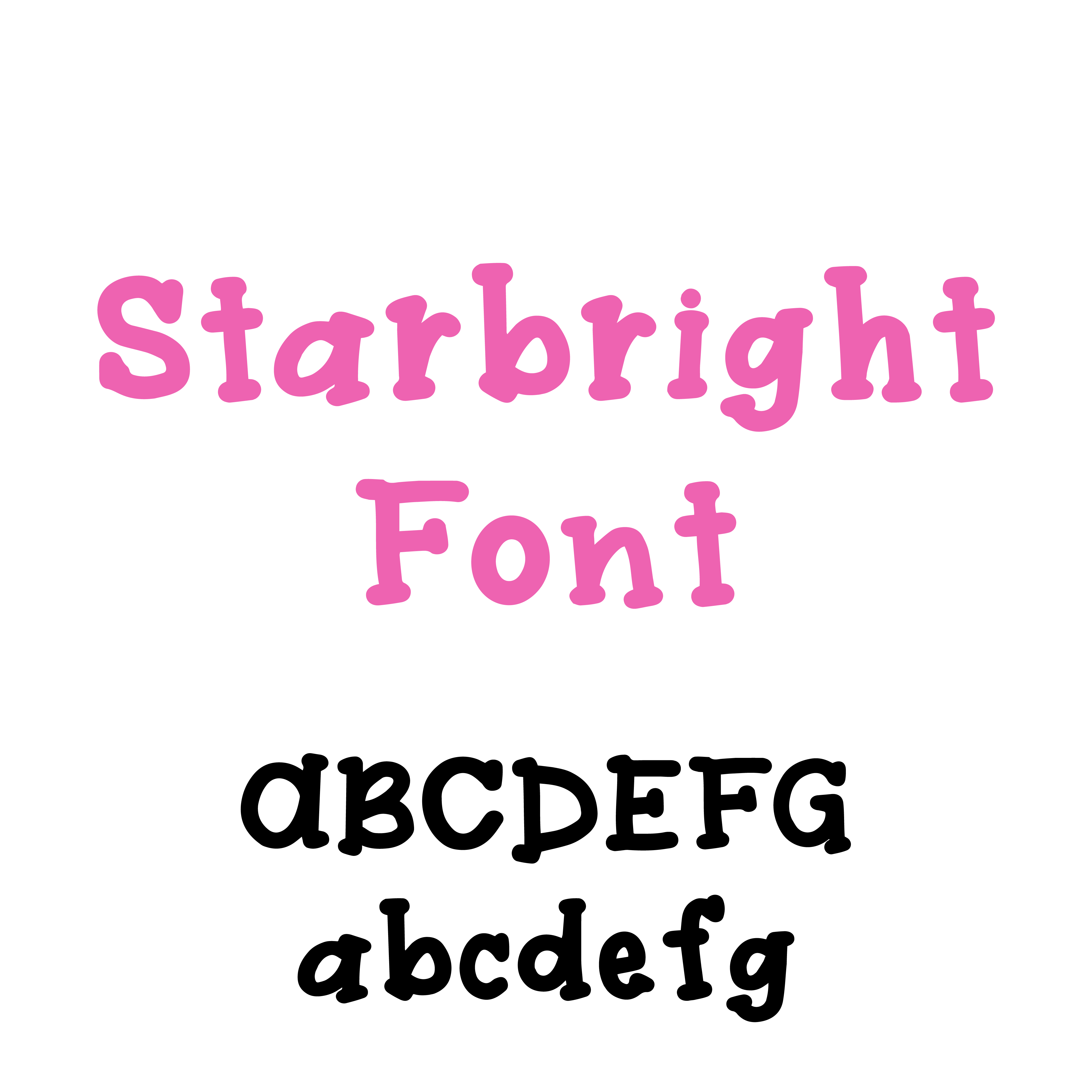 Kostenlos herunterladen: Starbright Schriftart für kreative Designs