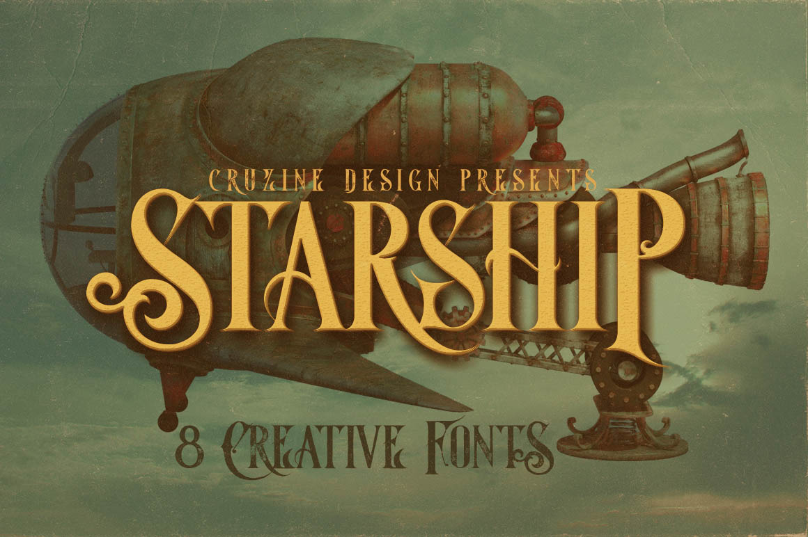 Download Starship Typeface Free - Futuristic Font Style