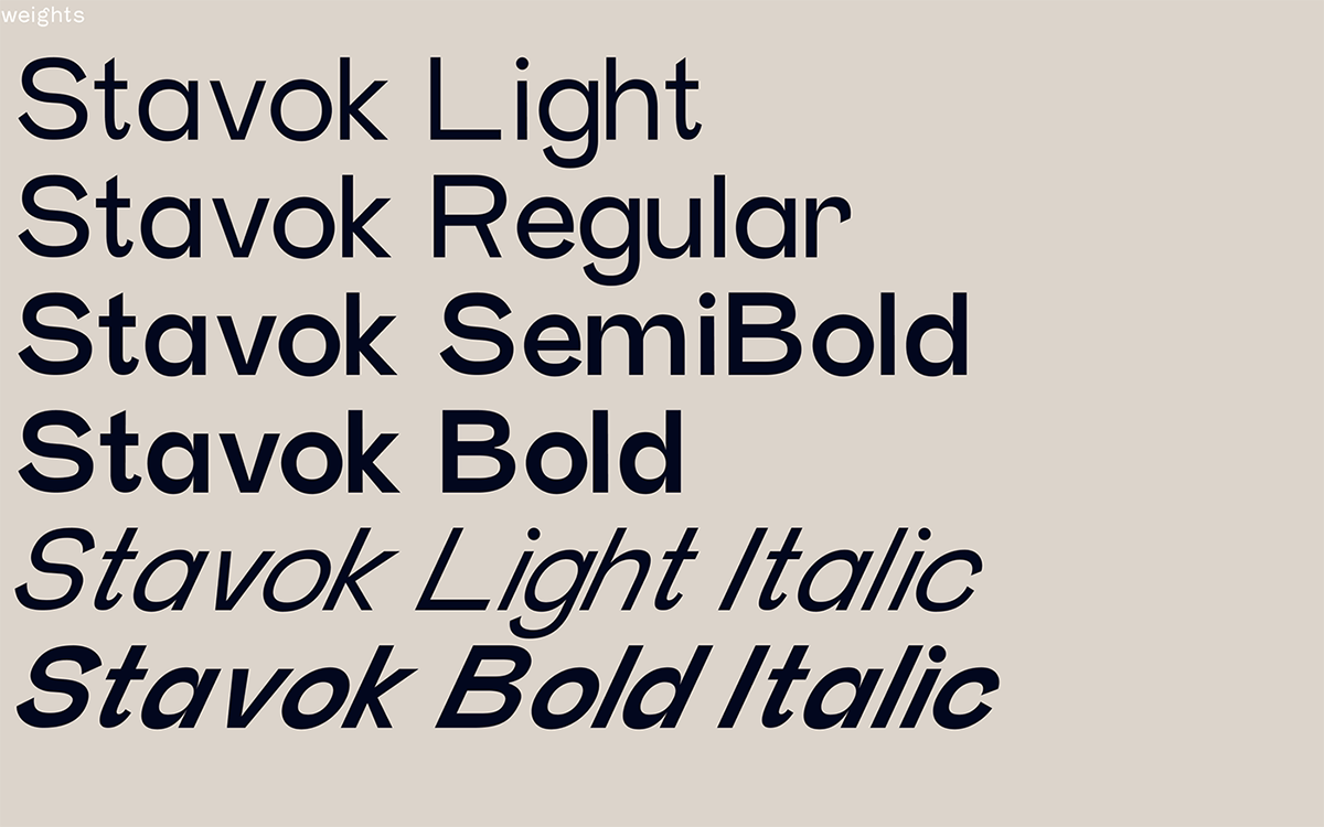 Free Download Stavok Font - Modern & Versatile Typeface