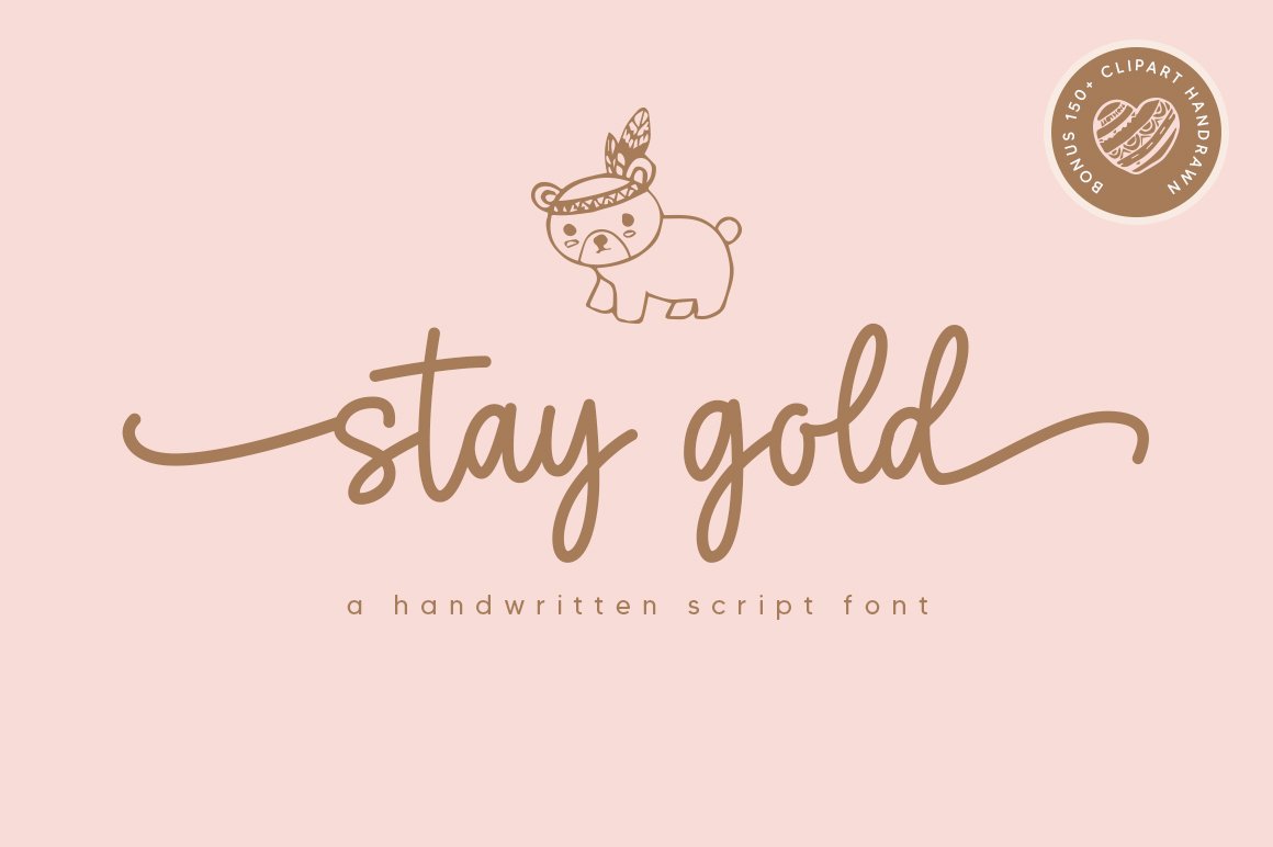 Download Stay Gold Font Free - Stylish & Versatile Typeface