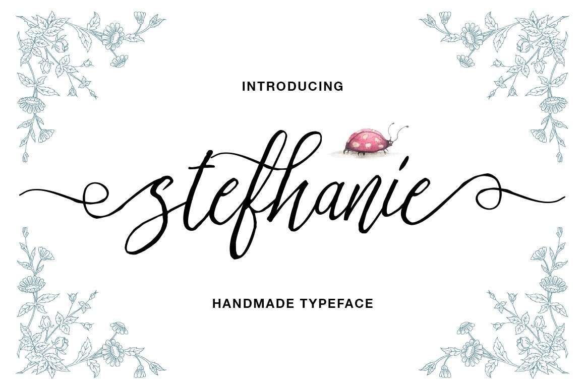 Free Download of Stefhanie Typeface - Elegant & Versatile Font