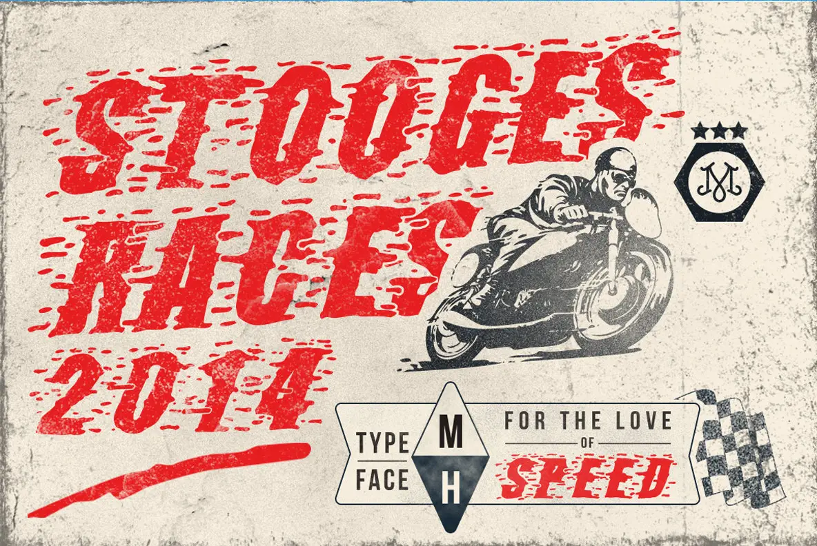 Download Stooges Races Font Free - Fun and Dynamic Style