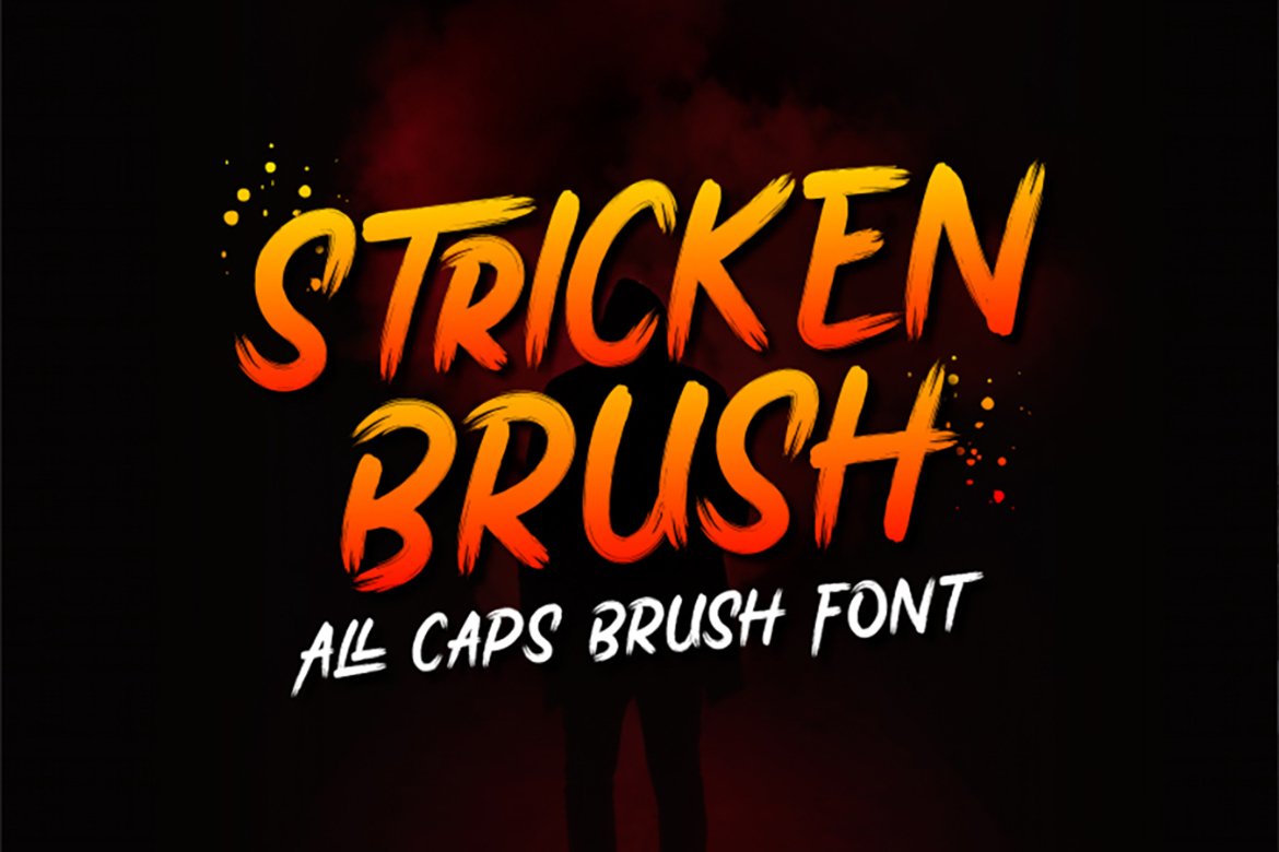 Free Download Stricken Font - Bold and Striking Design