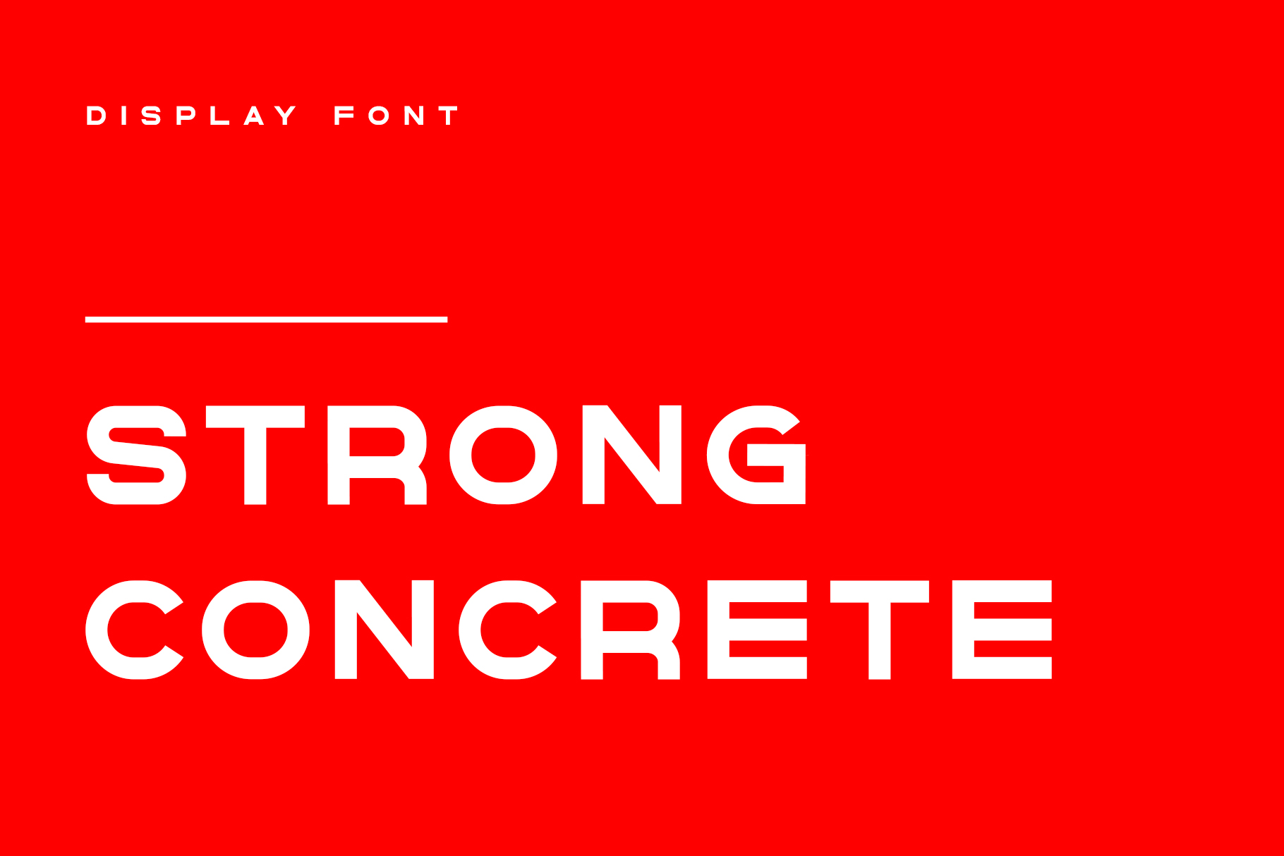 Discover Strong Concrete Font - Download Free Now!