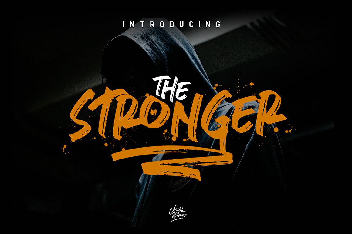 Download Stronger Font Free - Bold & Inspiring Typeface