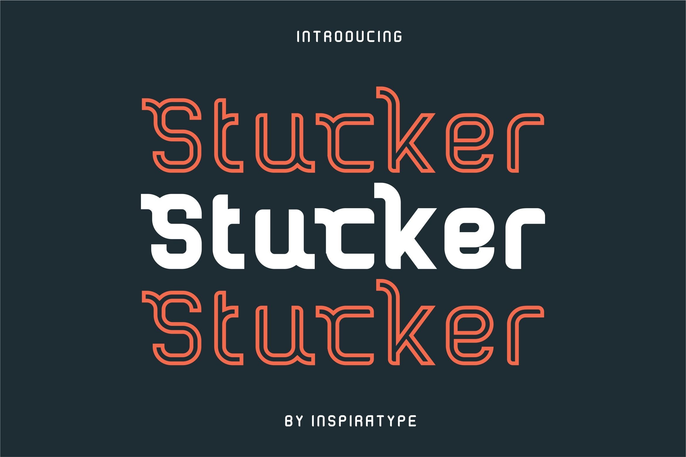 Download Stucker Font for Free - Unique and Stylish Design