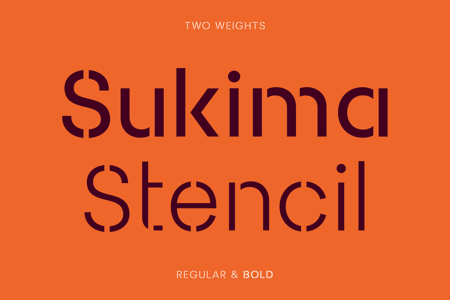 Download Sukima Font Free - Modern Geometric Style