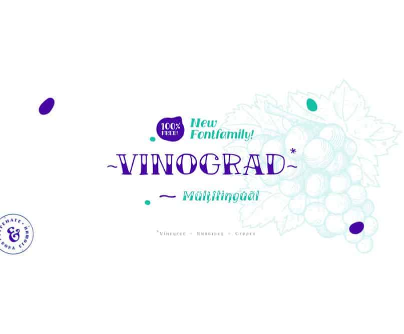 Download TM Vinograd Free - Stylish Modern Typeface