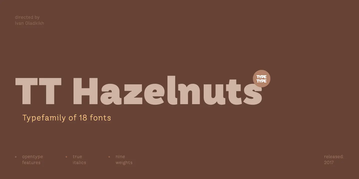 Скачайте шрифт TT Hazelnuts - уникальный стиль для ваших проектов