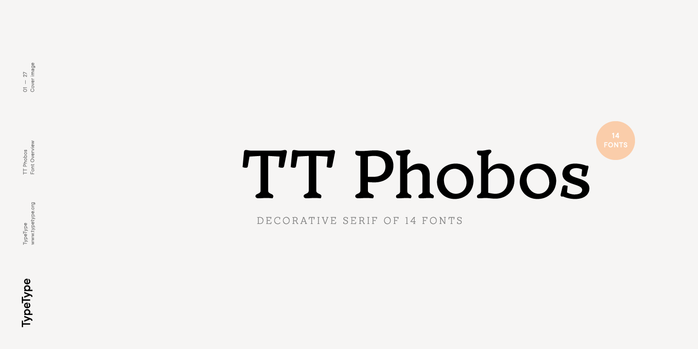 Download TT Phobos Font Free - Versatile Modern Typeface