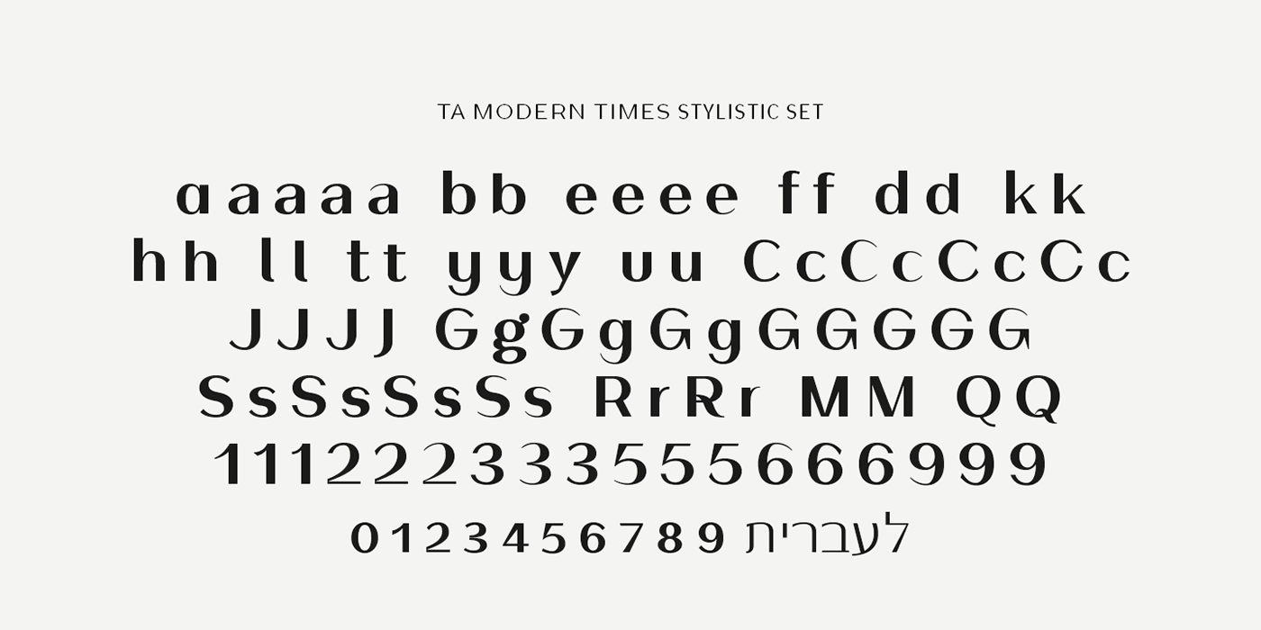 Download Ta Modern Times Font Free - Timeless Elegance