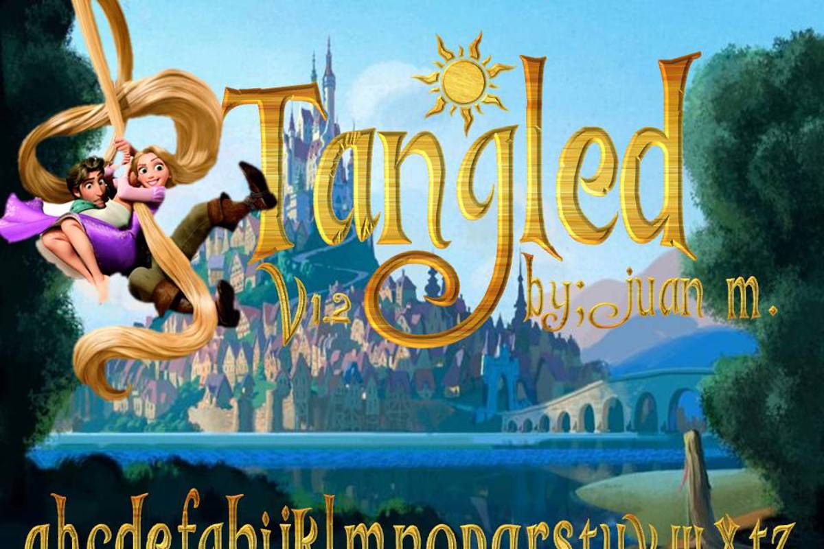 Download Tangled v12 Free - Unique and Artistic Typeface