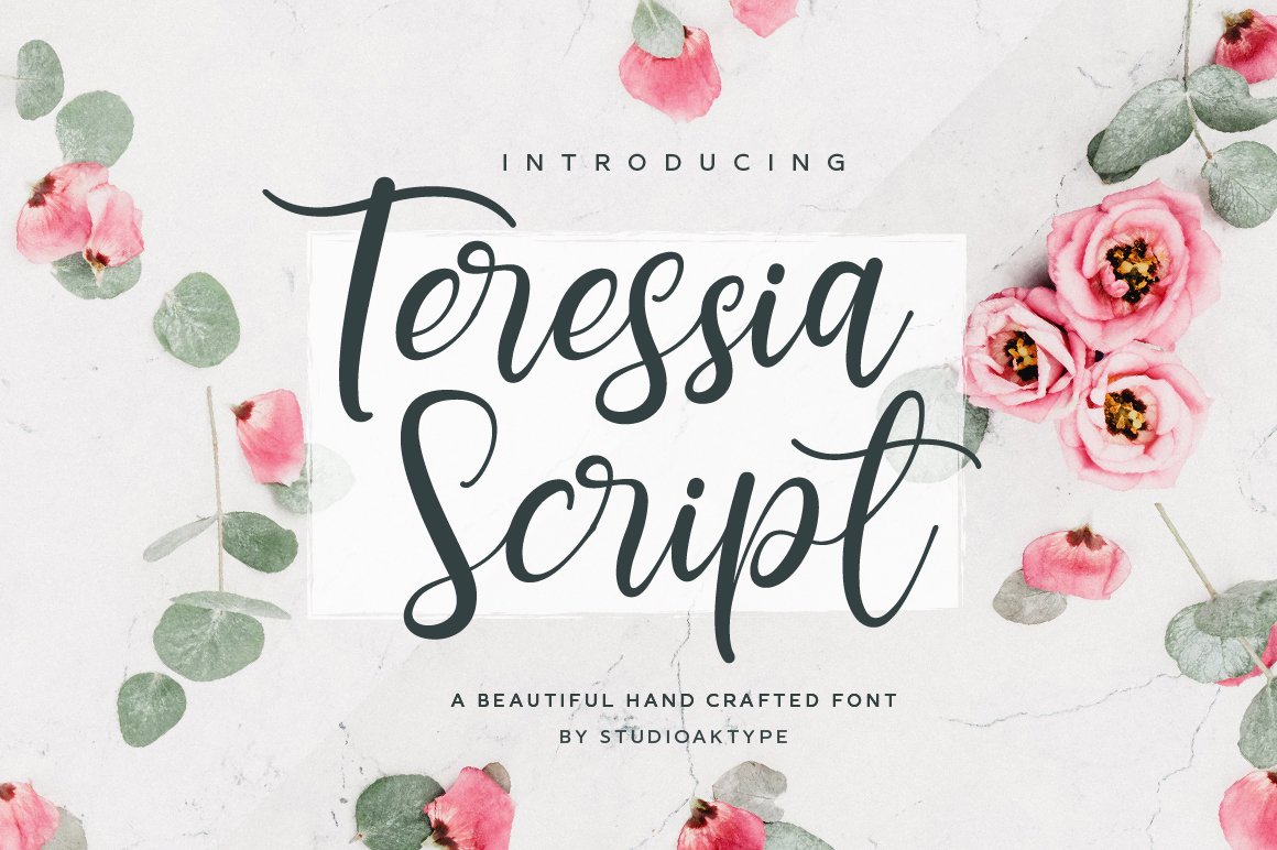 Download Teressia Script Free - Stylish Handwritten Font