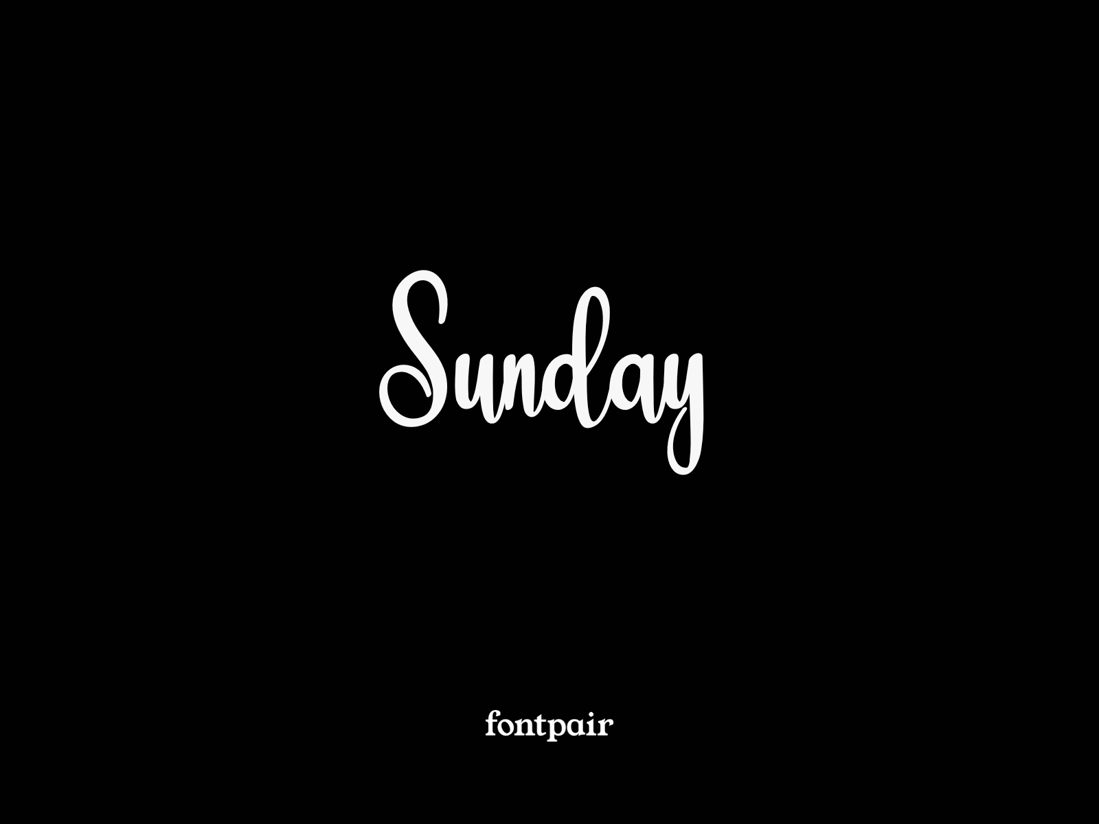 Скачайте шрифт The Great Sunday - стильный и современный для любого проекта