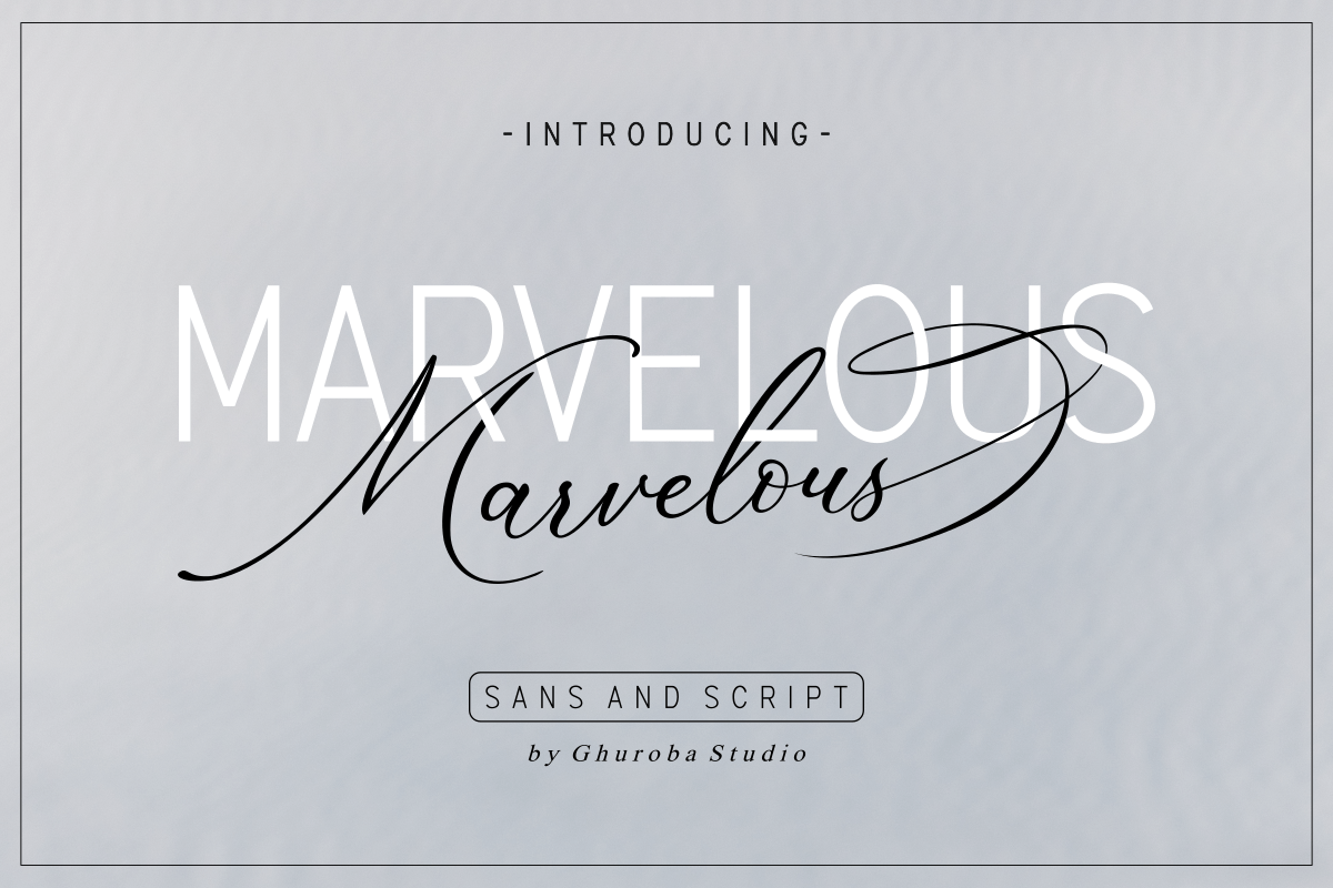 Download The Marvelous Font Free - Unique & Playful Design