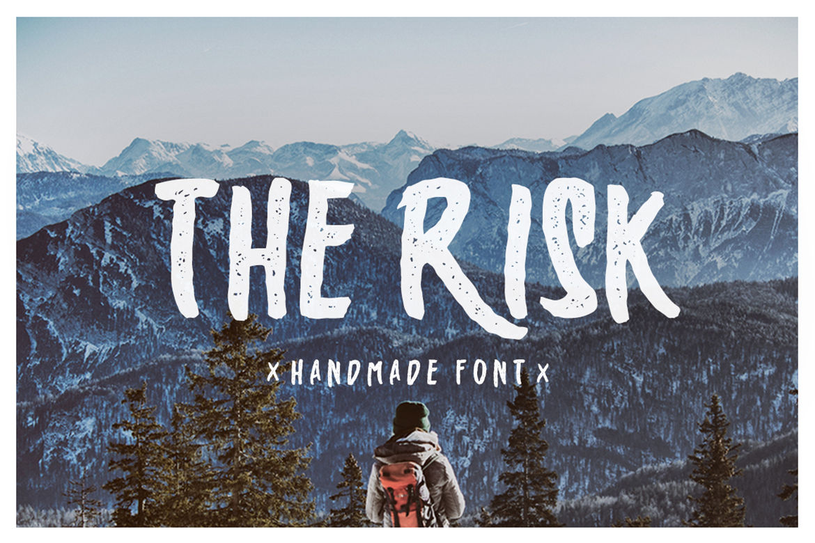 Download The Risk Handmade Font Free - Unique Rustic Style