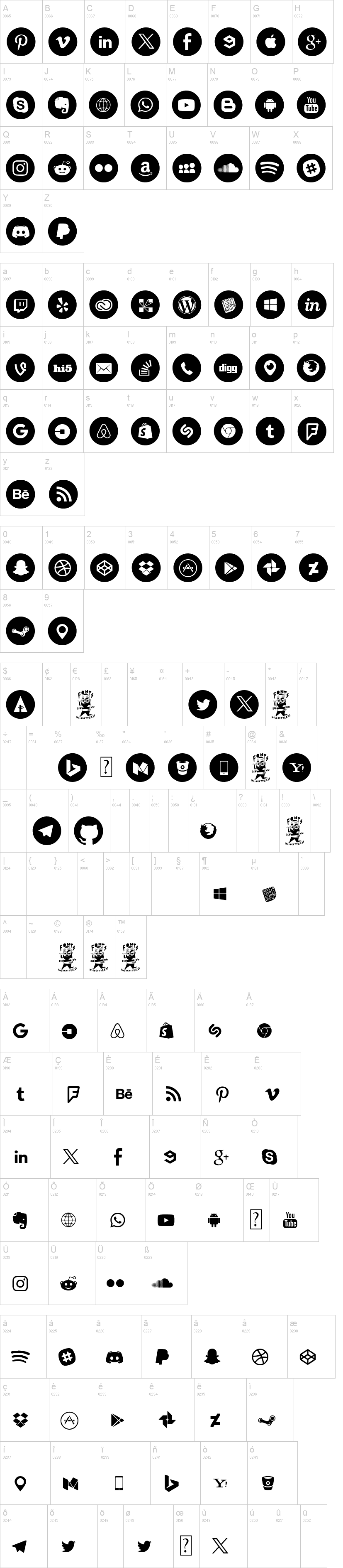 Скачайте бесплатно шрифт The Social - стильный шрифт для креативных проектов