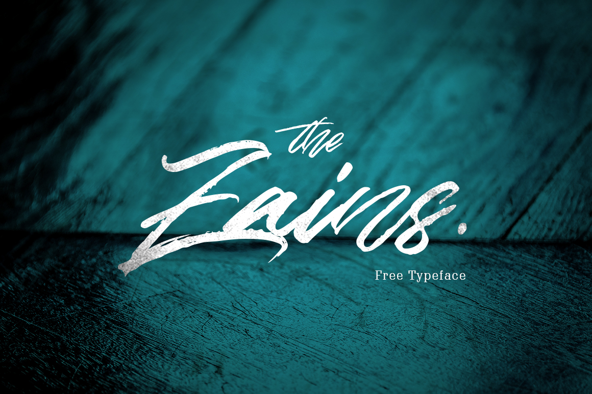 Download The Zains Font Free - Unique Decorative Style