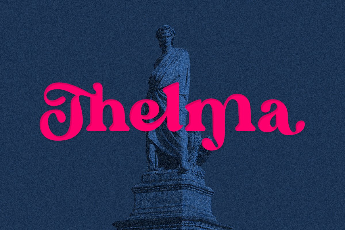 Download Thelma Font Free - Stylish and Versatile Typeface