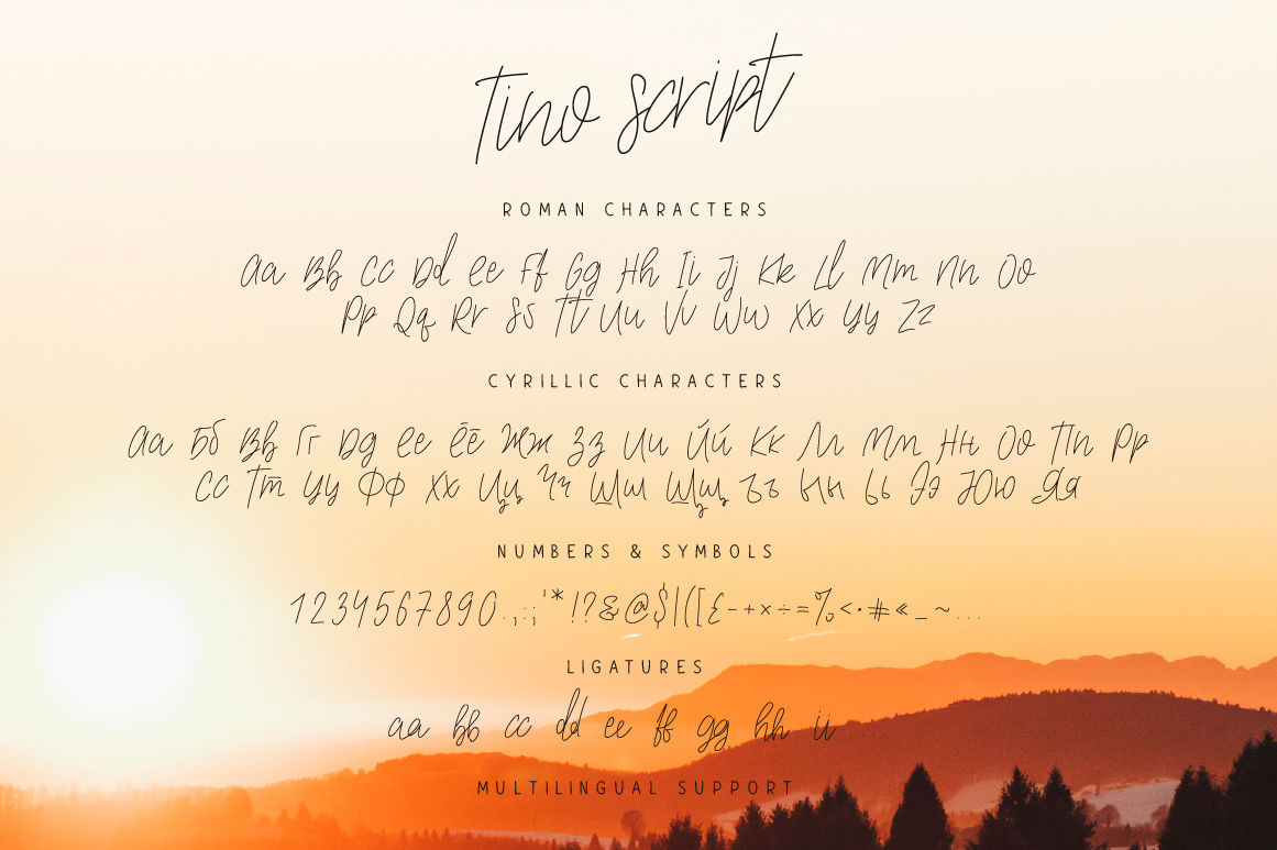 Download Tino Script Free - Stylish Handwritten Font