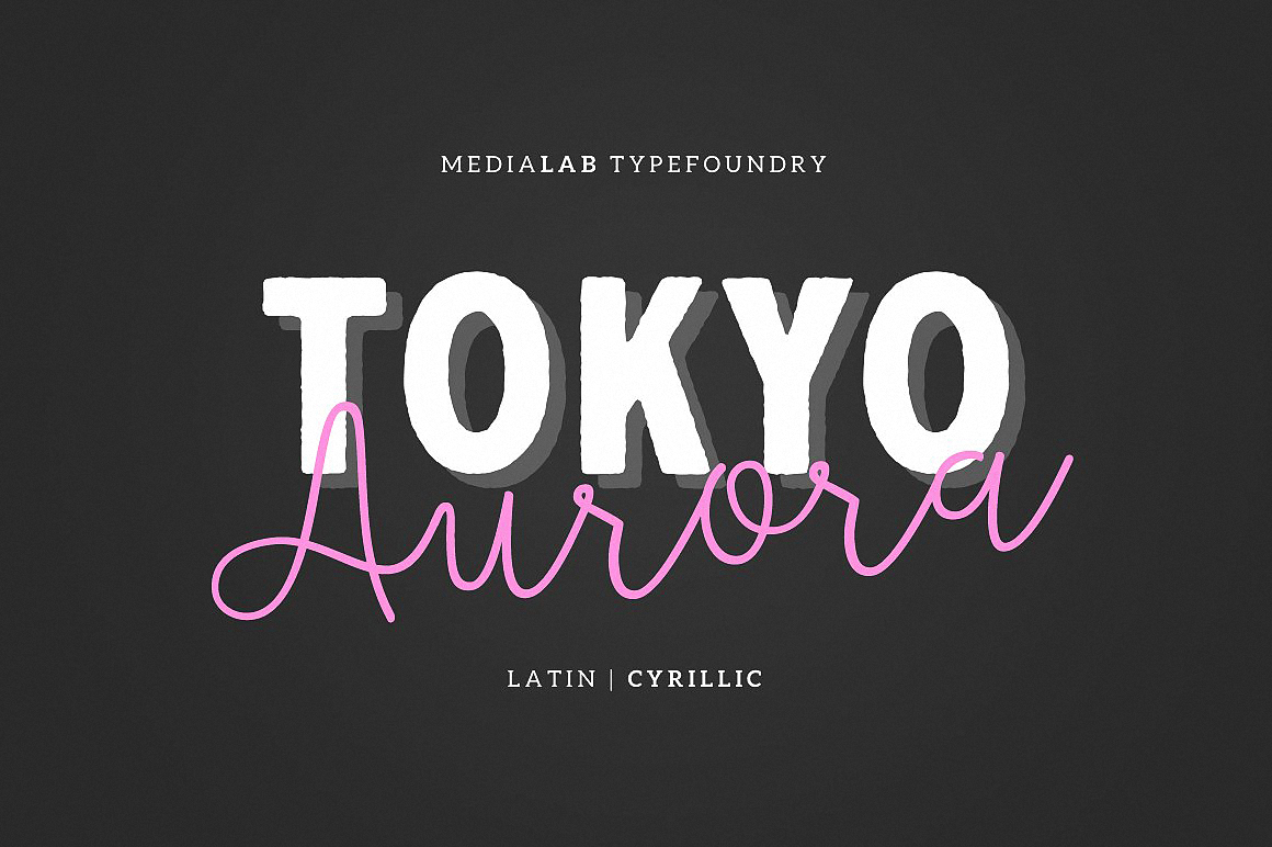 Download Tokyo Aurora Font Free - Elegant Japanese Aesthetic