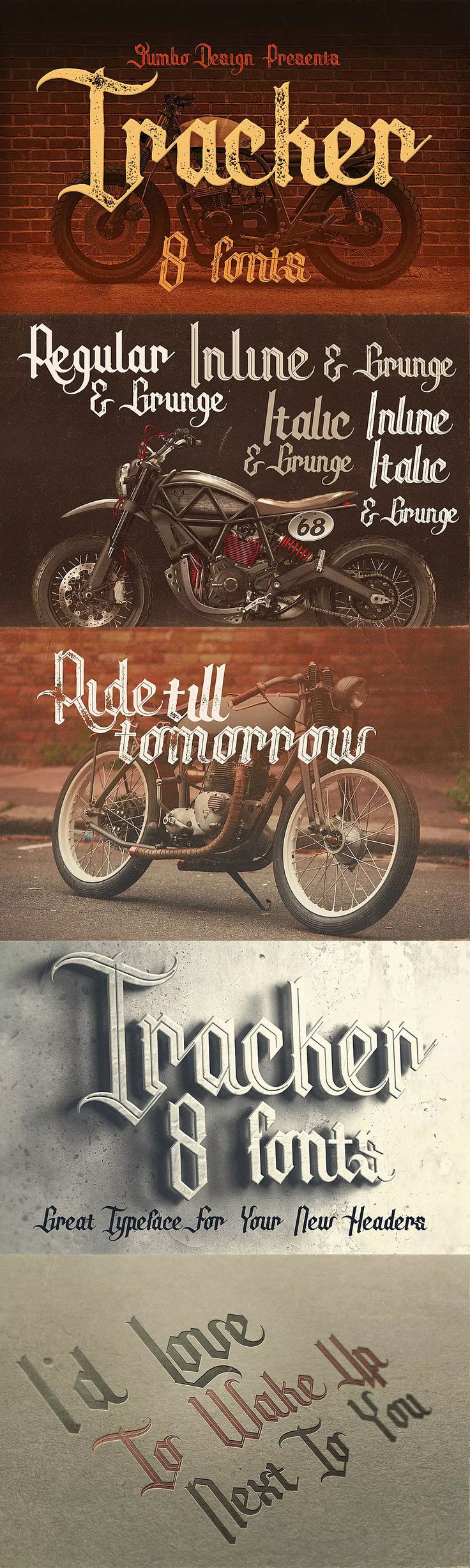 Download Tracker Vintage Style Font Free - Retro Typography