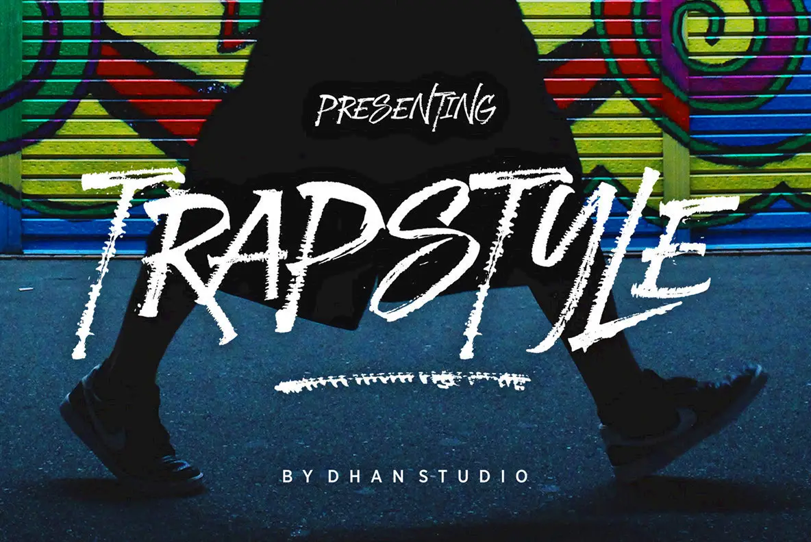 Скачайте бесплатно шрифт Trapstyle Typeface - выразительный и современный