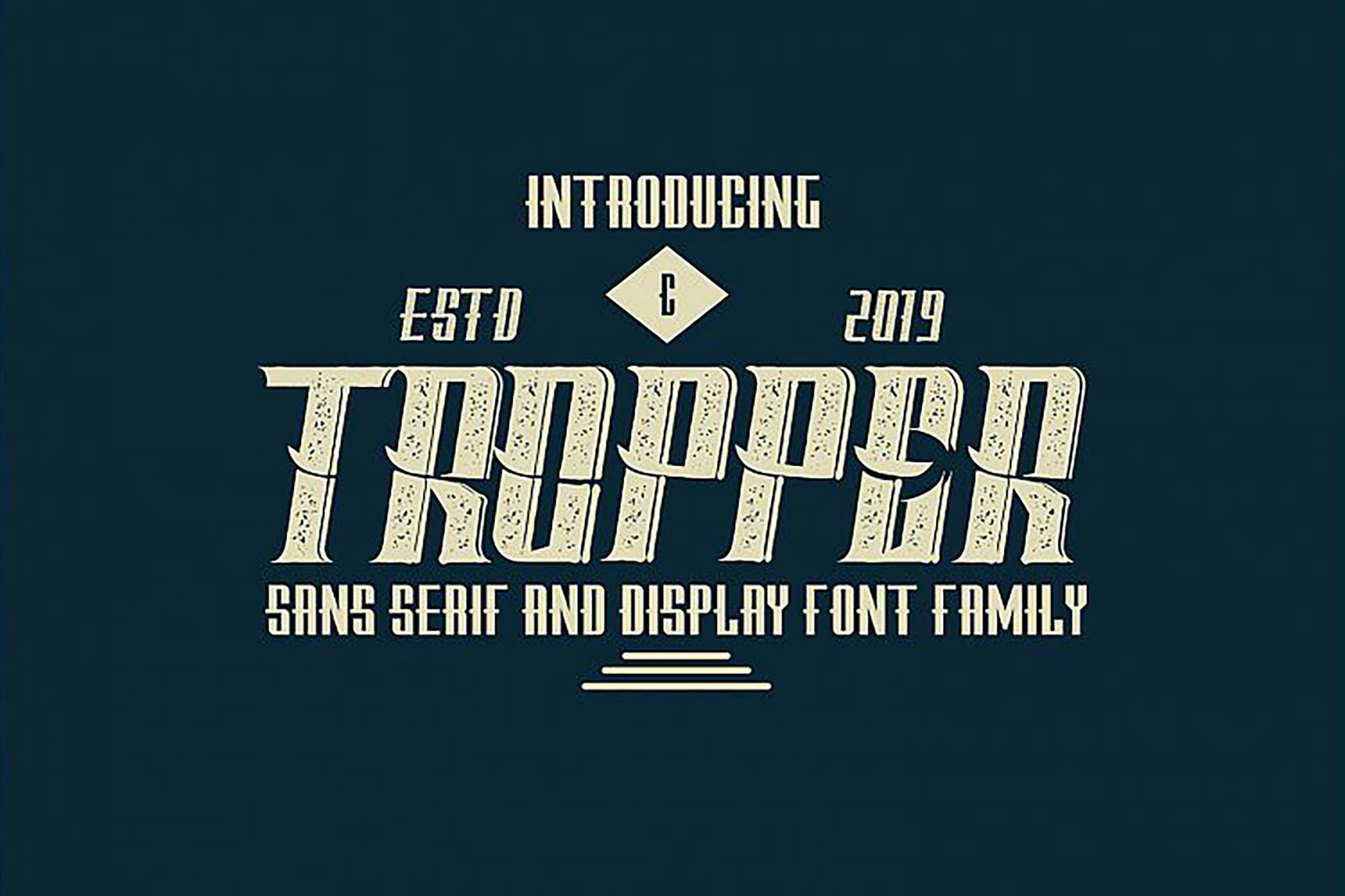 Download Tropper Font Free - Stylish and Versatile Typeface