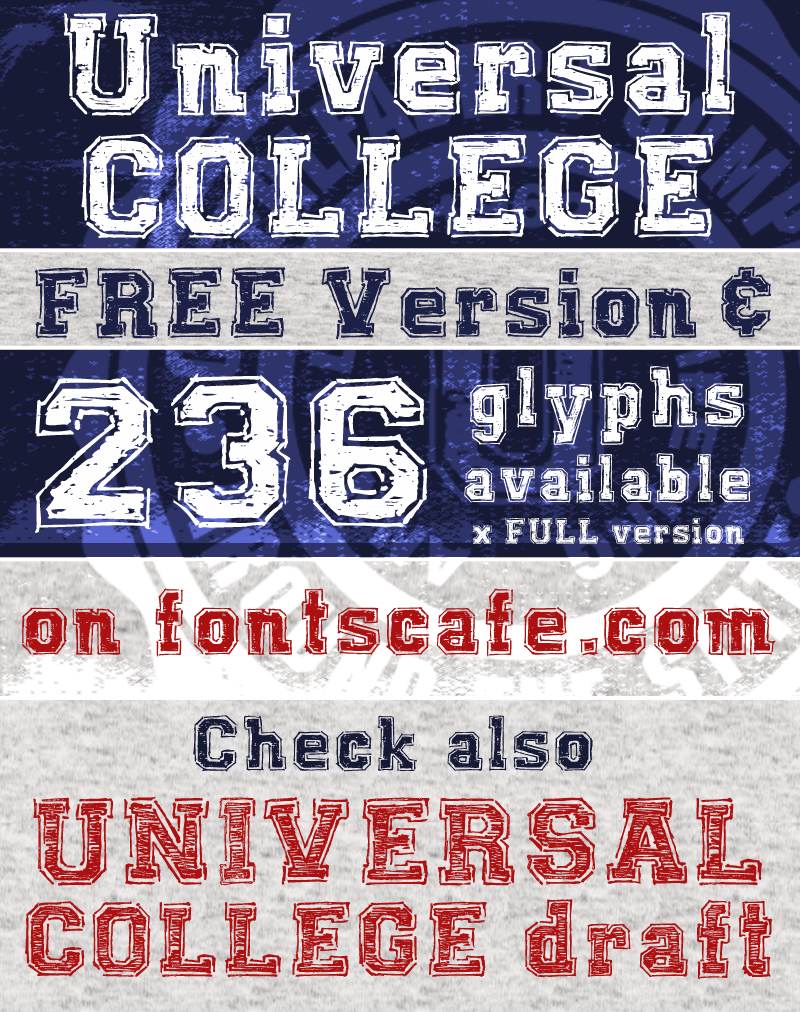 Download Universal College Font Free - Modern Academic Style