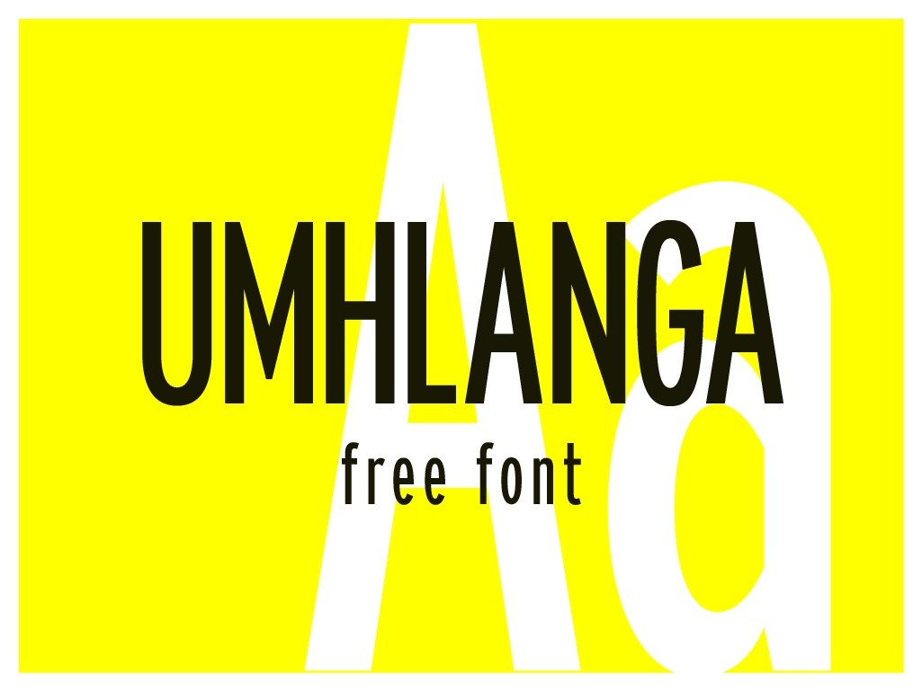 Free Umhlanga Font Download - Versatile Modern Typeface