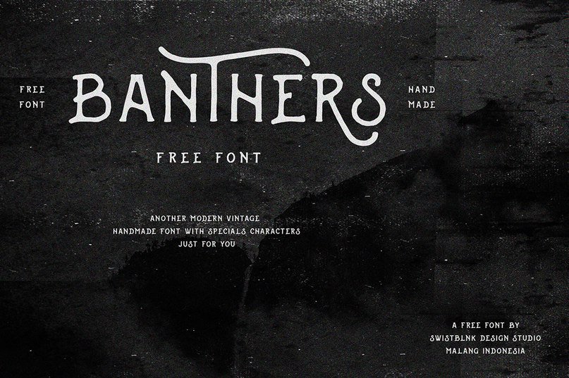 Free Download Swistblnk Banthers Font - Unique & Modern Style