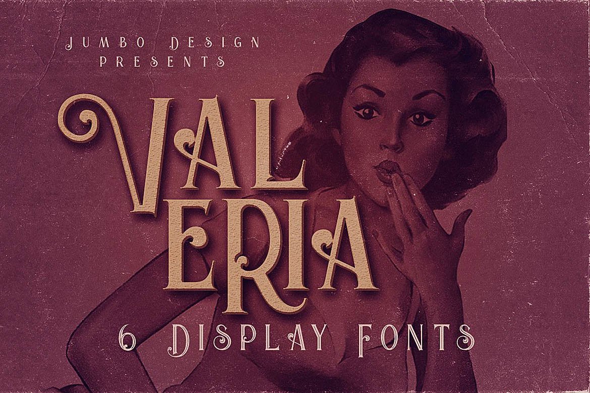 Download Valeria Display Font Free - Stunning and Versatile