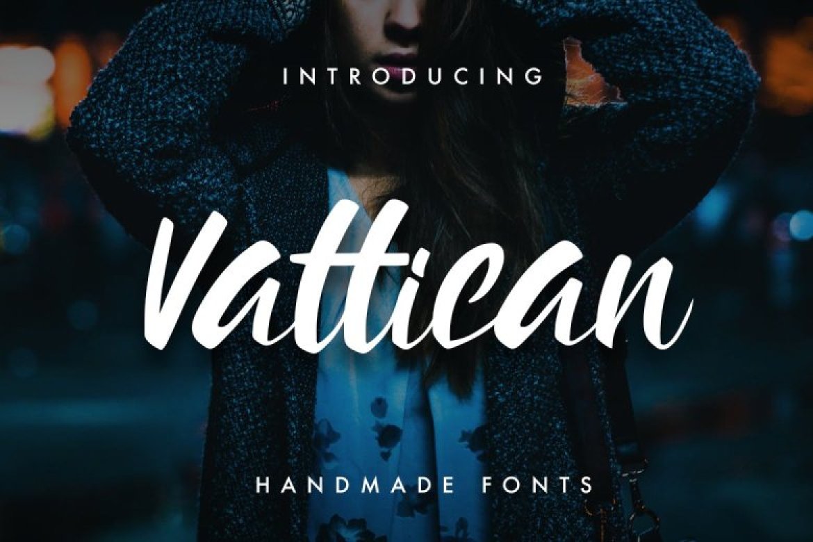 Download Vattican Handmade Brush Font - Free Artistic Charm