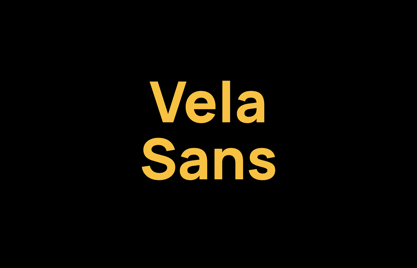 Скачайте бесплатно шрифт Vela Sans - стильный современный шрифт