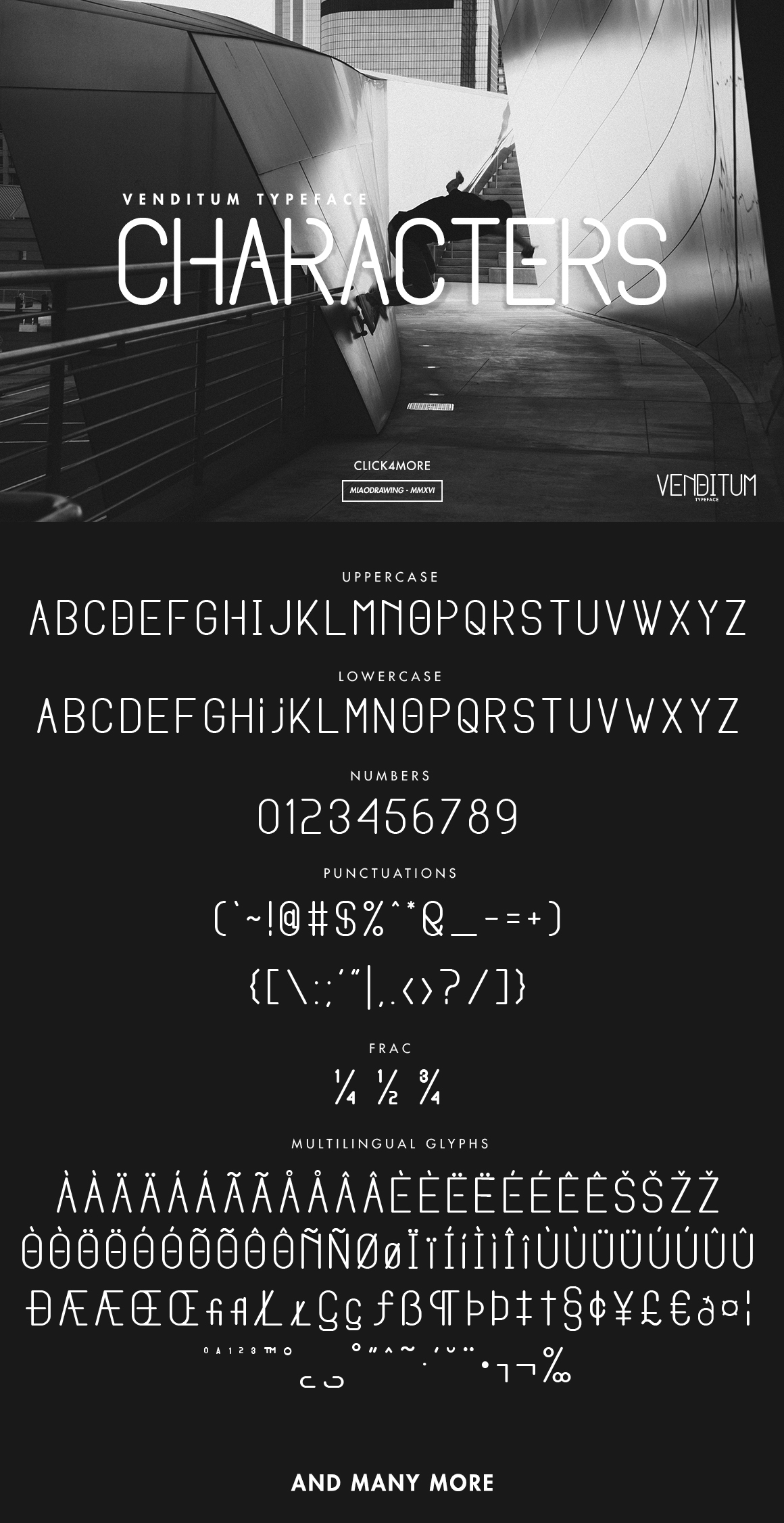 Download Venditum Typeface Free - Versatile Display Font