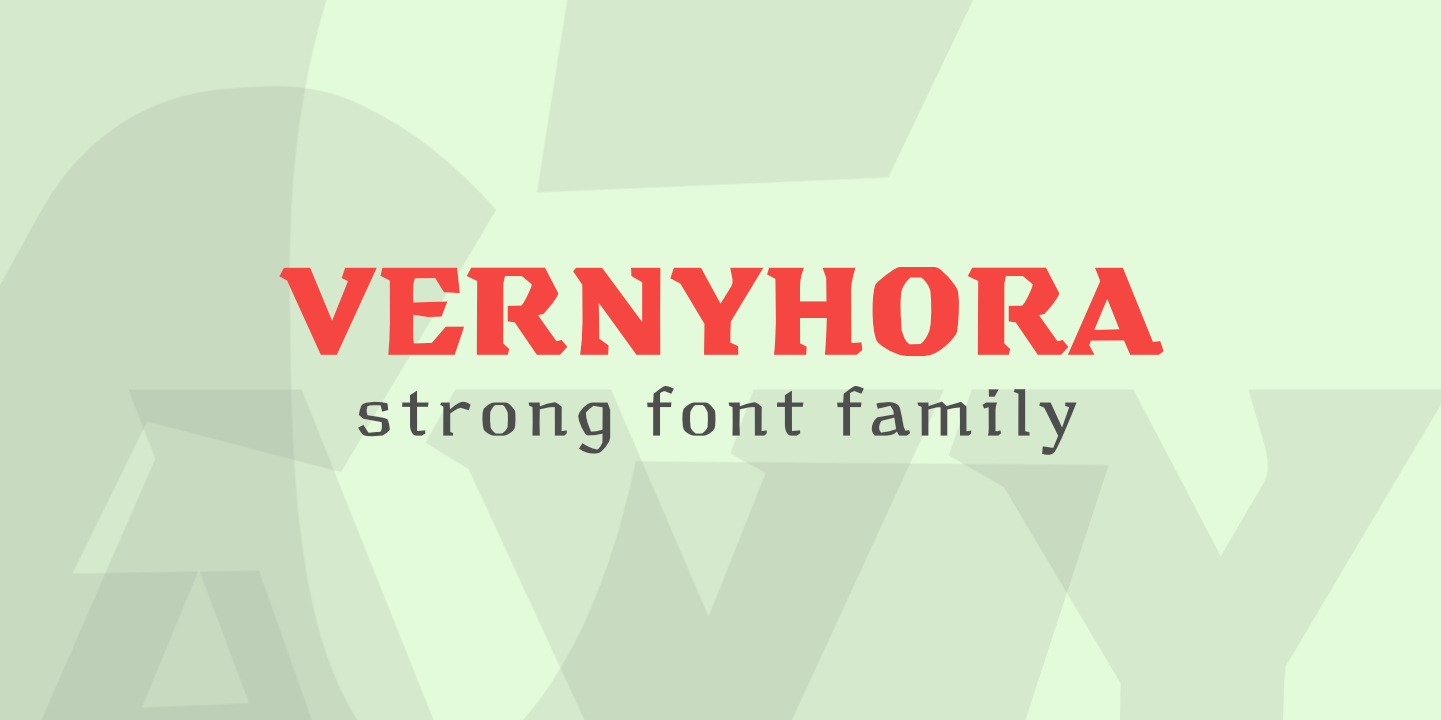 Download Vernyhora Font Free - Elegant and Versatile Style