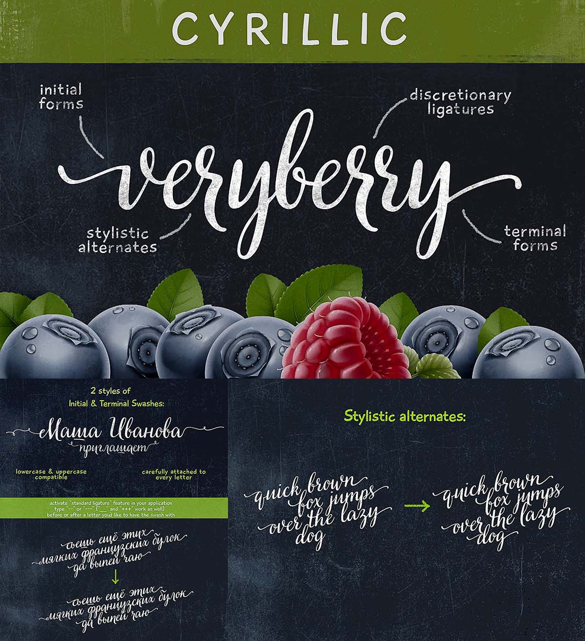 Download Very Berry Pro Cyrillic Free – Stylish and Versatile Font